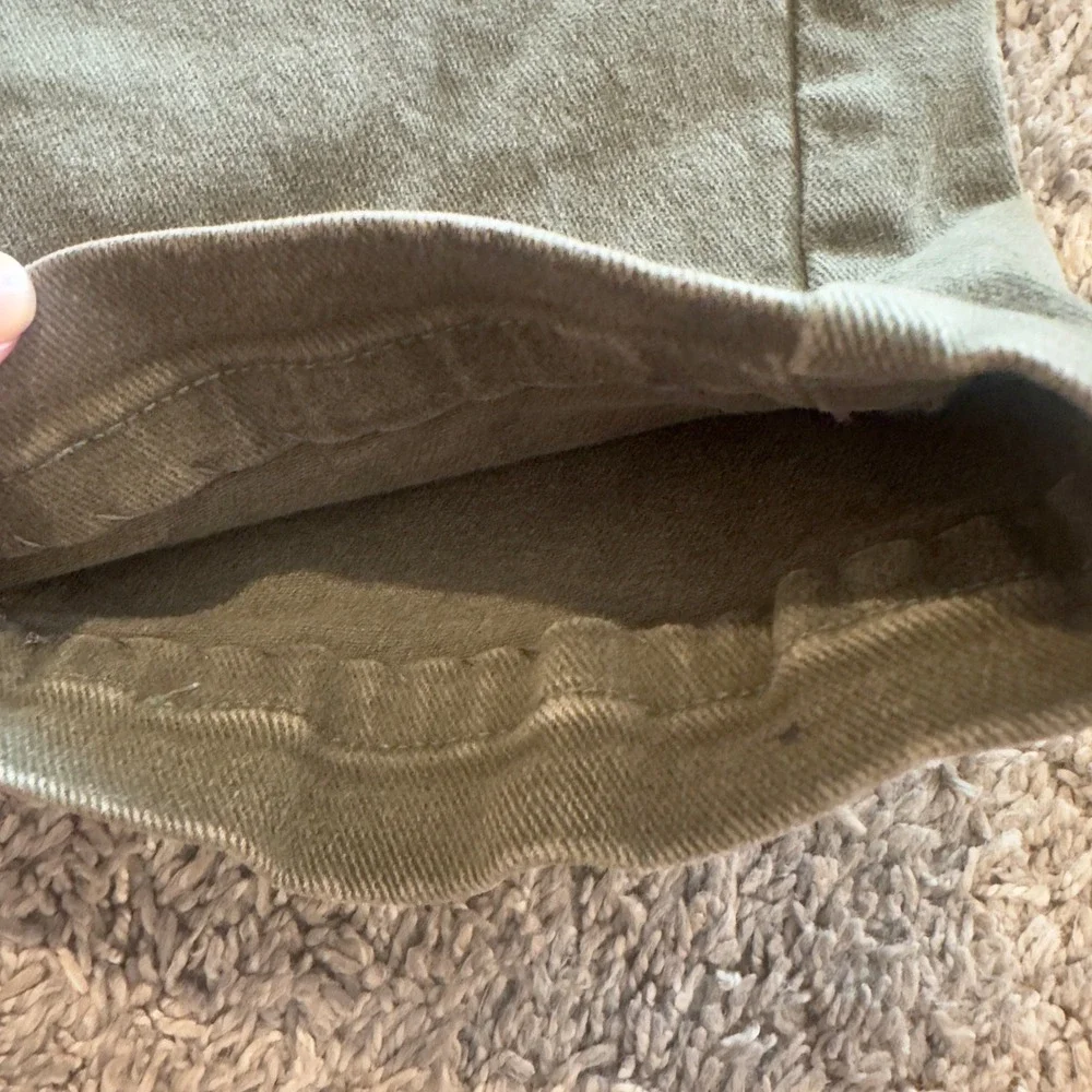Levis 550 Relaxed Fit Tapered Leg Jeans Olive Green Men 29x28.5 Green Earth Tone